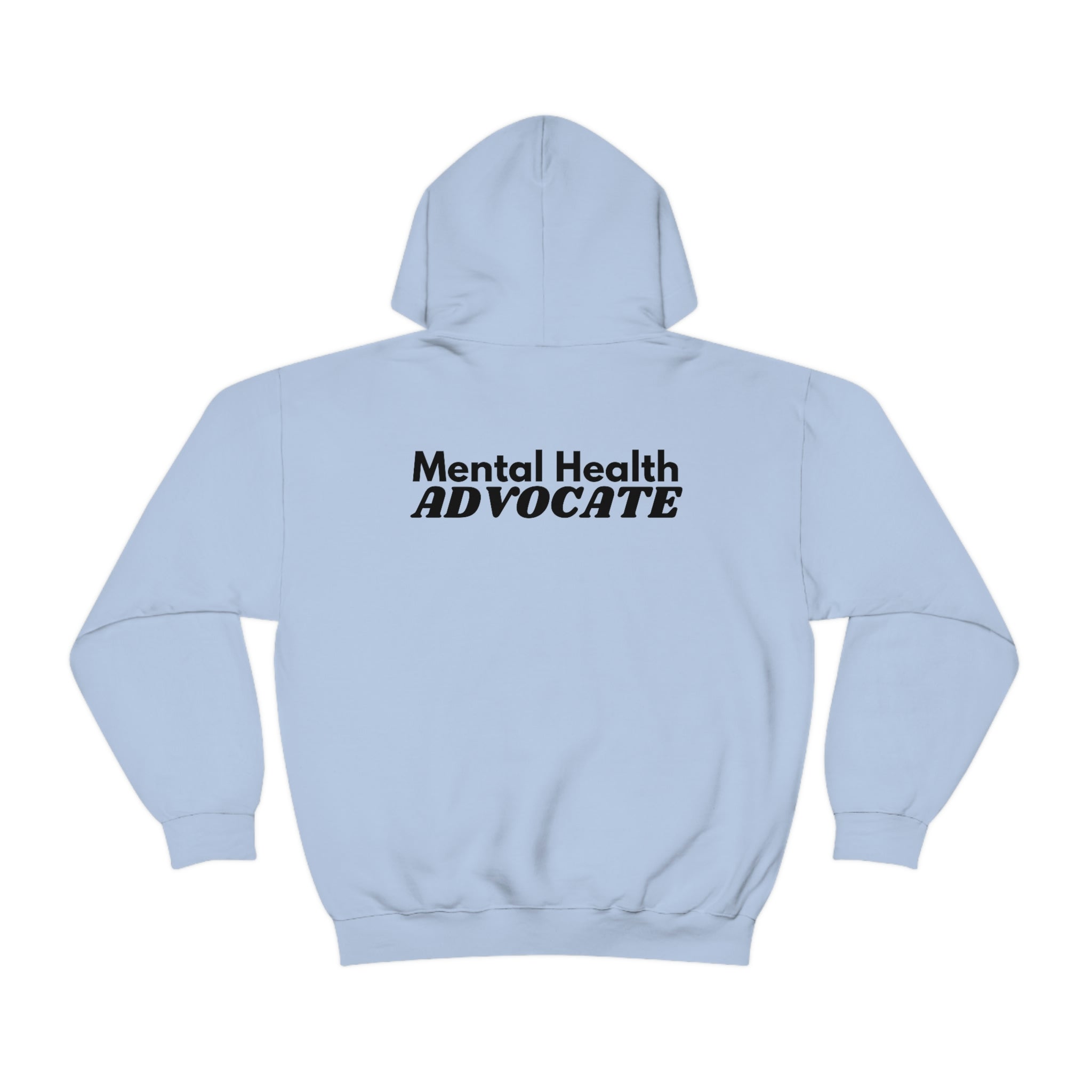 "Mental Health Advocate" Minimalist Unisex Hoodie