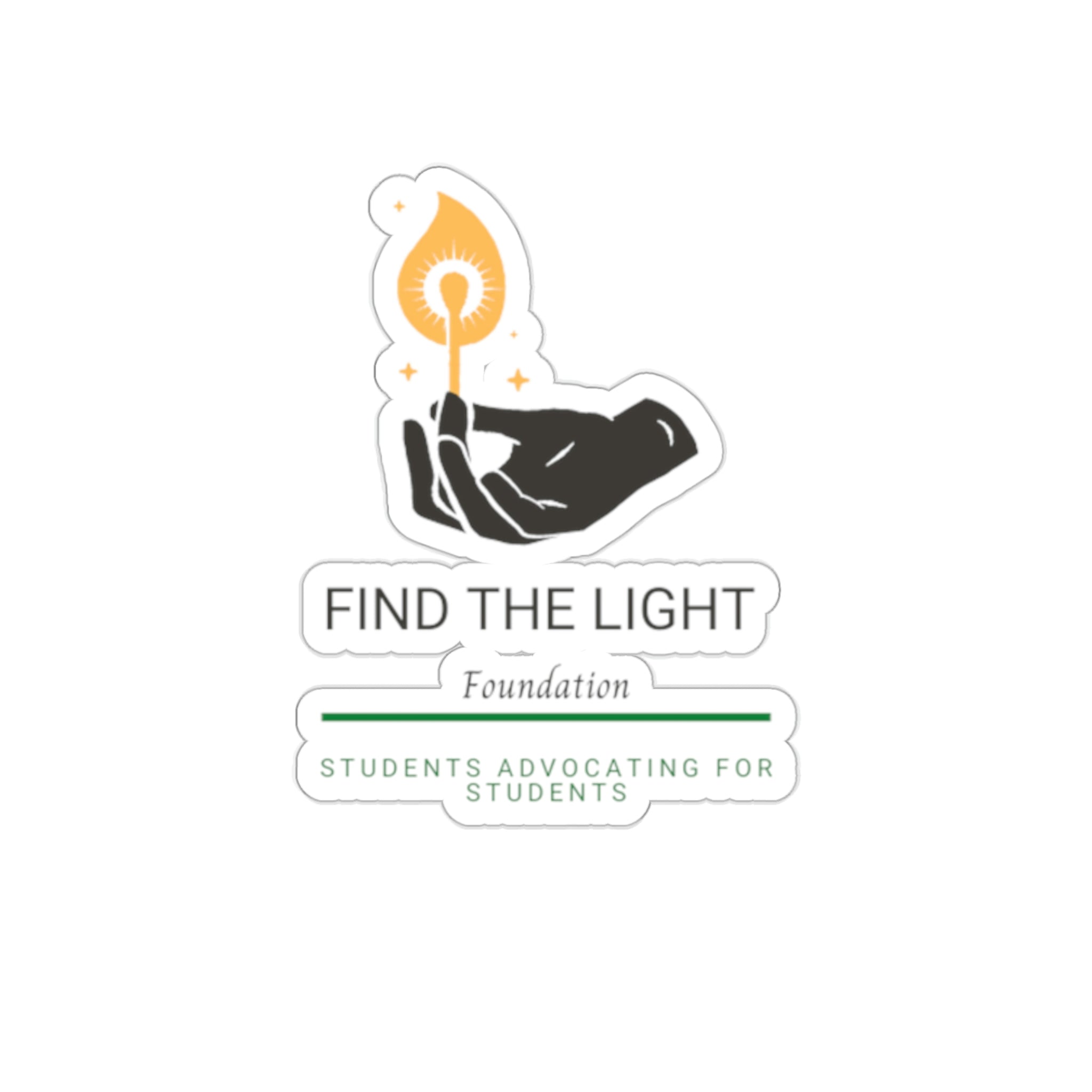 Find the Light Foundation Vertical Logo Sticker