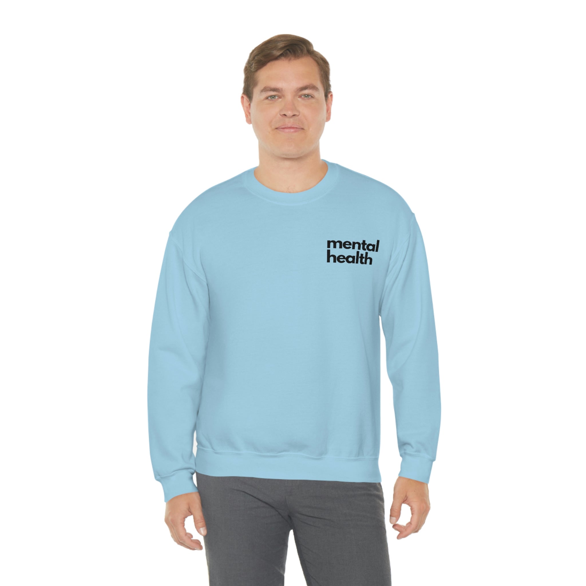 "mental health" Minimalist Unisex Sweatshirt