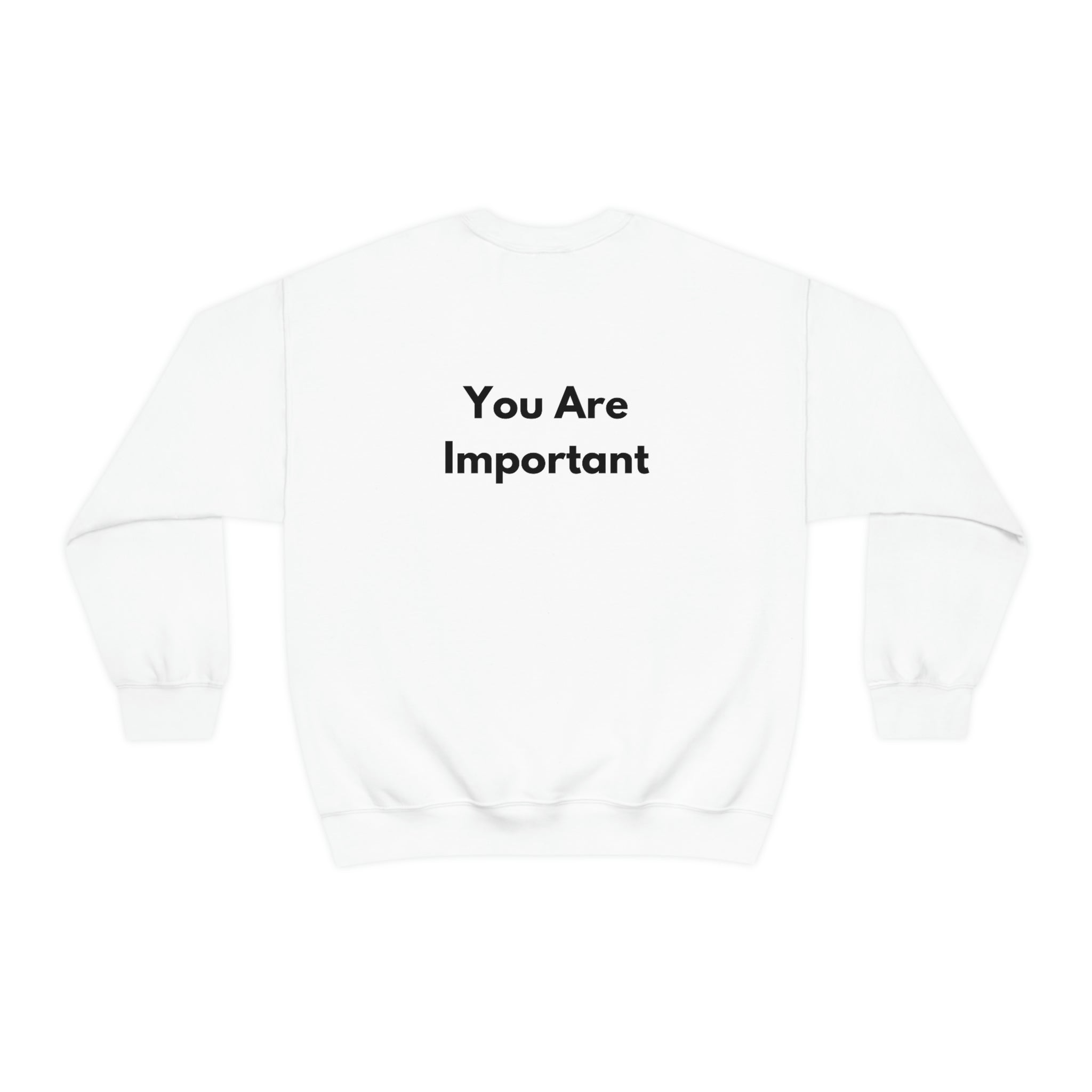 "You are Important" Minimalist Unisex Sweatshirt