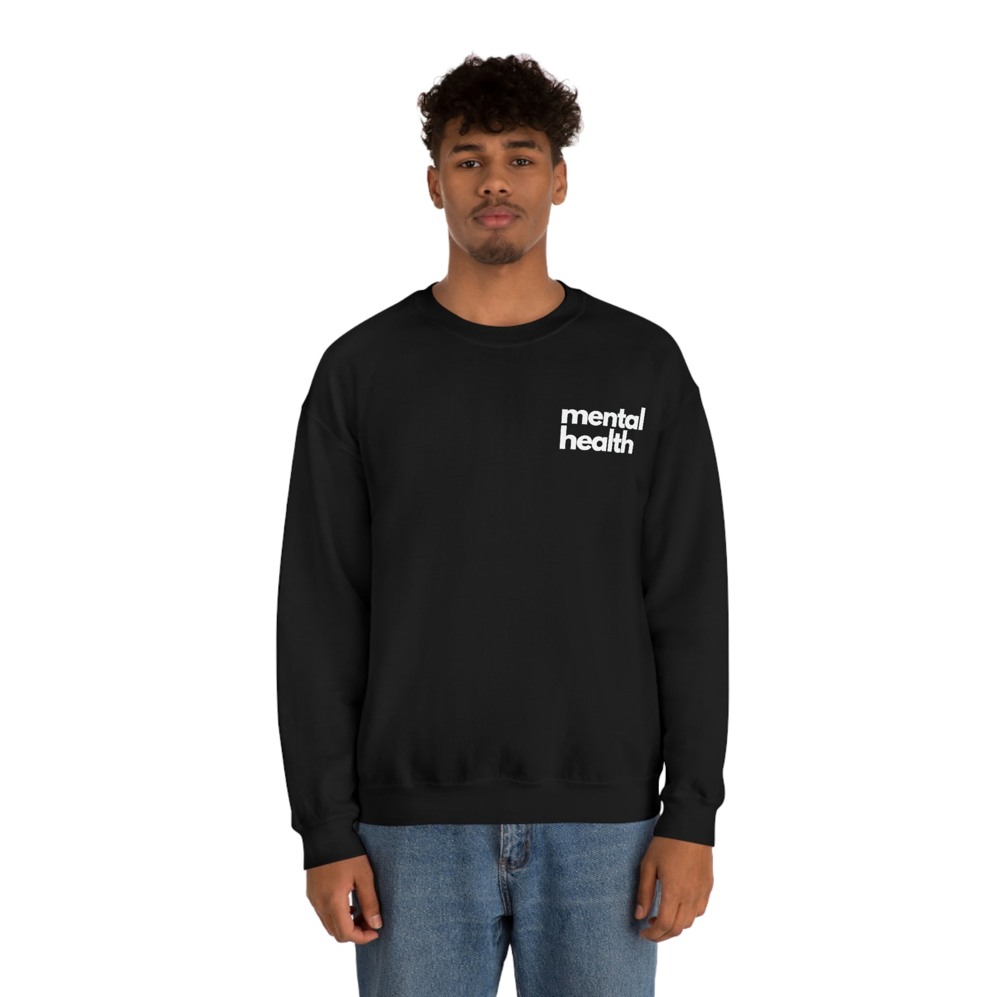 "mental health" Minimalist Unisex Sweatshirt
