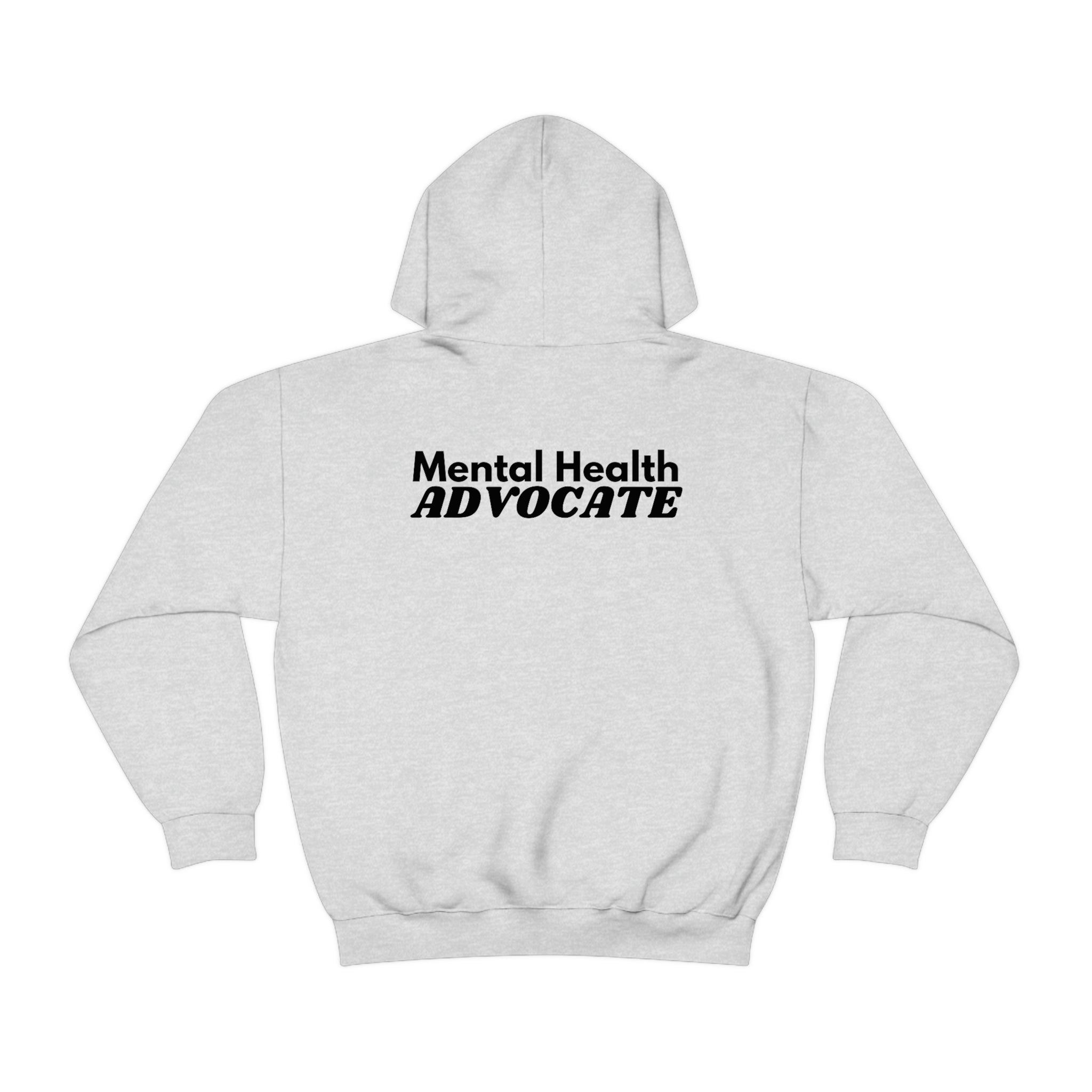 "Mental Health Advocate" Minimalist Unisex Hoodie